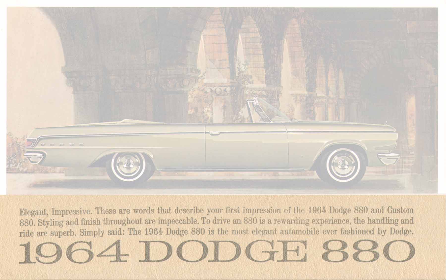 1964 Dodge 880 Brochure Page 17